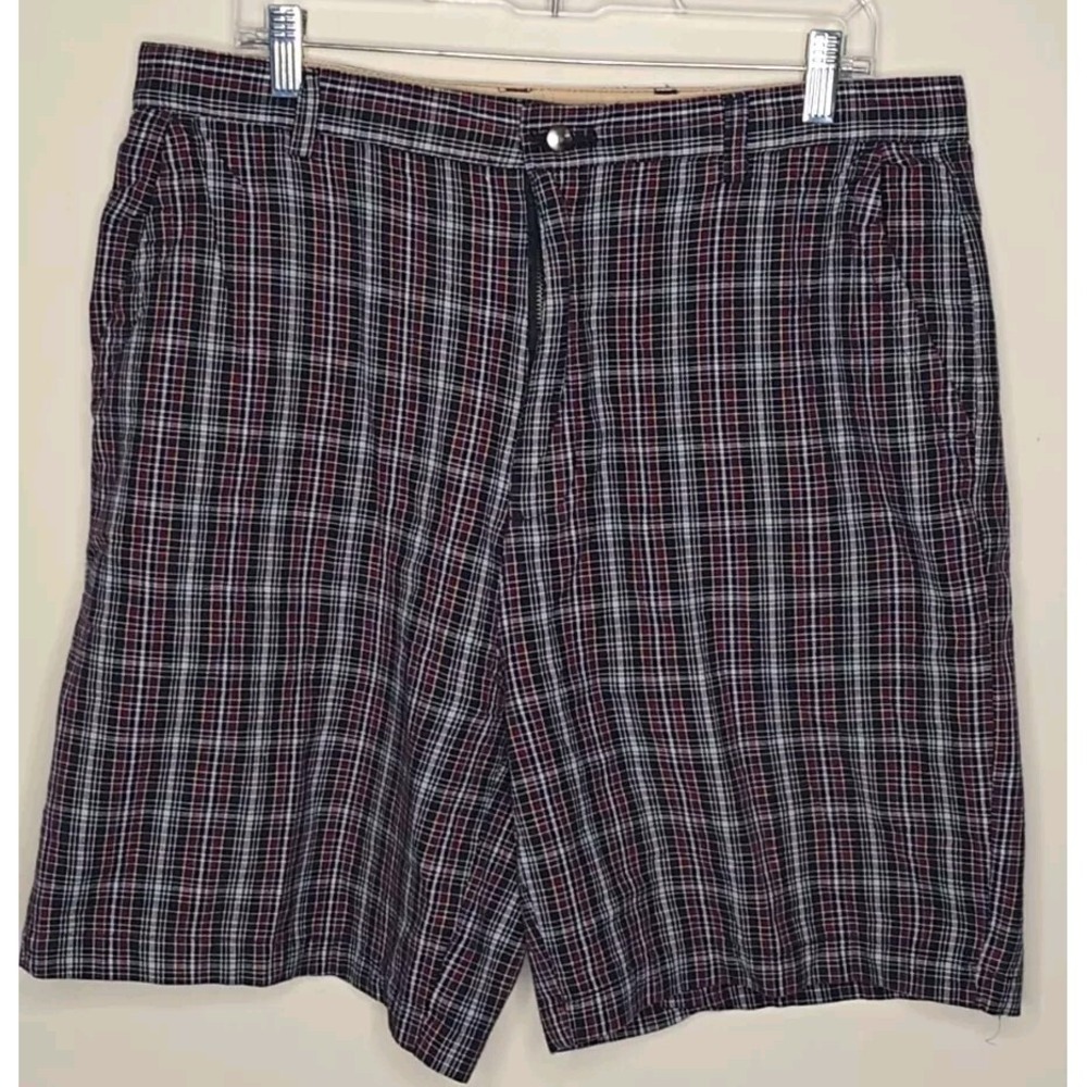 Heritage Consensus Men Plaid Shorts‎ Size 36 Multicolor 100% Cotton